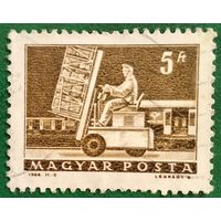 Венгрия  1964. Вилочный погрузчик