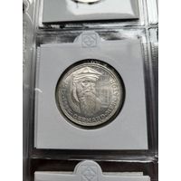 5 марок 1969 F Герхард Меркатор! Штемпель! Серебро 11.2 грамма 625 пробы 0,225 унции! ВОЗМОЖЕН ОБМЕН!