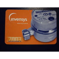 Календарик 2003 г.  Invensys.