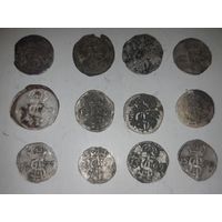 Кошель  двудинаров 14монет  ,спайка 3шт.