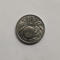 Острова Кука 10 центов 1992 г.