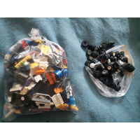 Конструктор и колёсики к машинкам из конструктора