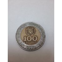 Португалия 100 эскудо 1990