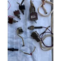 Сборный лот советских надёжных тумблеров-переключателей-все по авиации! Цена за ЛОТ!!!  На все случаи жизни-широчайший спектр применения!