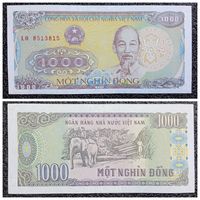 1000 донг Вьетнам 1988 г.
