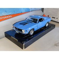 Модель Ford 1970 Форд Mustang Boss 429 1/24 металл MotorMax 1:24