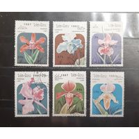 Лаос. 1987 год. Флора. Цветы. Орхидеи (1133)