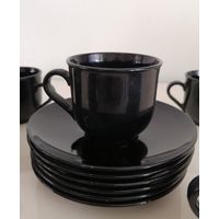 Франция. Кофейный набор. Клейма. См описание