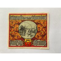 Нотгельд 50 пфеннигов Шорндорф. Веймарская республика - 1602