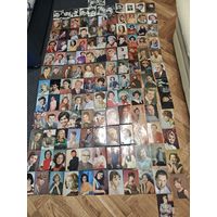 Открытки актеры СССР 135 штук+ бонус.