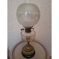 Антикварная викторианская лампа  Англия