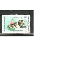 Камерун-1998,(Мих.1235)  гаш  Спорт, ЧМ по футболу,
