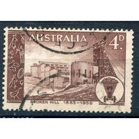 Австралия - 1958г. - 75-я годовщина основания Брокен-Хилла - 1 марка - полная серия, гашёная [Mi 285]. #3-WB-87-A-1