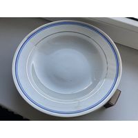 Новогодняя распродажа!Три глубоких тарелки MADE IN D.P.R.K. БУ (одним лотом)