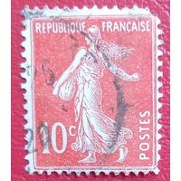 Франция, 1906 г., стандартный выпуск, сеятельница