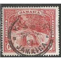 Ямайка. Водопад. 1900г. Mi#31.