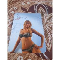 Календарик,реклама,2010