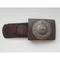 Пряжка поясная ПМВ Пруссия