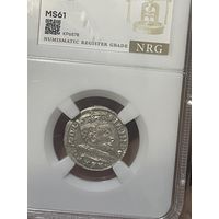 3 гроша 1595 Вильно в высоком качестве)