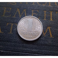 1 пфенниг 1987 (A) Германия ГДР #21 aUNC