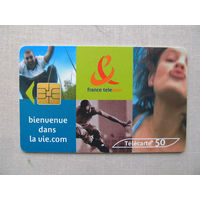 ВФ 25-03 Телефонная карта France Telecom 1999 – 2000 Франция