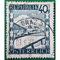 Австрия 1947. Город Марияцелль в земле Штирия