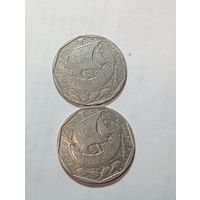 Португалия  50 эскудо  1988 , 1989  года .