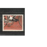 Югославия-1980 (Мих.1825) , **, Спорт, Велоспорт ,Велосипеды,