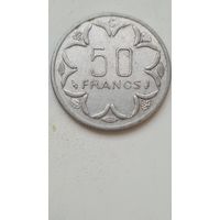 Центральная Африка 50 франков 1980 год