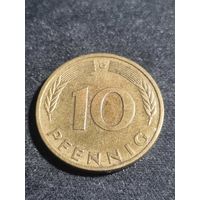 ФРГ 10 пфеннигов 1985 G