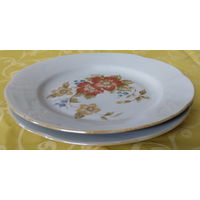 Тарелка эпохи СССР.Барановский фарфоровый завод (Барановка). 1970-1991 гг