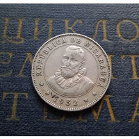 25 сентаво 1952 Никарагуа #01