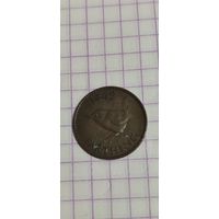 Великобритания 1 фартинг 1942