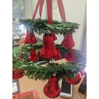 Новогодний венок производства ГДР. Состояние!