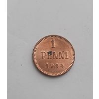 1 пенни 1914 года