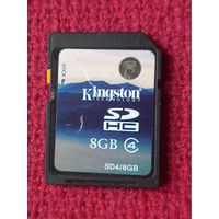 Карта памяти SD 8 Gb