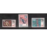 Фиджи-1968(Мих.217-222) , ** , Морская  Фауна, Рыбы