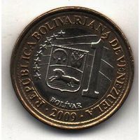 БОЛИВАРИАНСКАЯ РЕСПУБЛИКА ВЕНЕСУЭЛА. 1 БОЛИВАР 2009.
