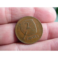 Фиджи.2 цента.1973. С 20 копеек. Распродажа коллекции. Смотрите другие лоты.