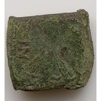 Клиппа 1/2 эре 1625 г. Густав Адольф Королевство Швеция редкая разумный торг