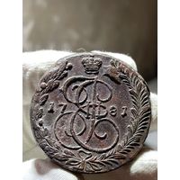 5 копеек 1781 ЕМ без МЦ.Кладовая.Состояние!