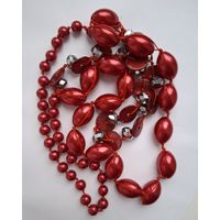 Двойные Бусы. Сотуар. Смешанные материалы