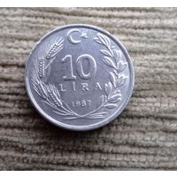 Werty71 Турция 10 лир 1987