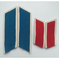 Петлицы воспитанников спецшкол с ЛНП и СВУ на шинель и китель