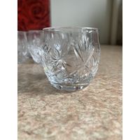 Рюмки хрустальные, 6 шт., СССР