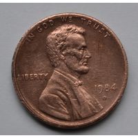 США, 1 цент 1984 г. D