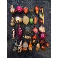 Лот новогодних ёлочных игрушек