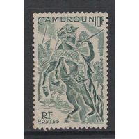 Французский Камерун 1946 Всадник Mi#285