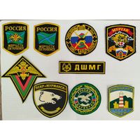 Россия. Пограничные нашивки-6, 8шт.