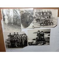 Фотографии из СССР , общие фото военных  , с рубля .